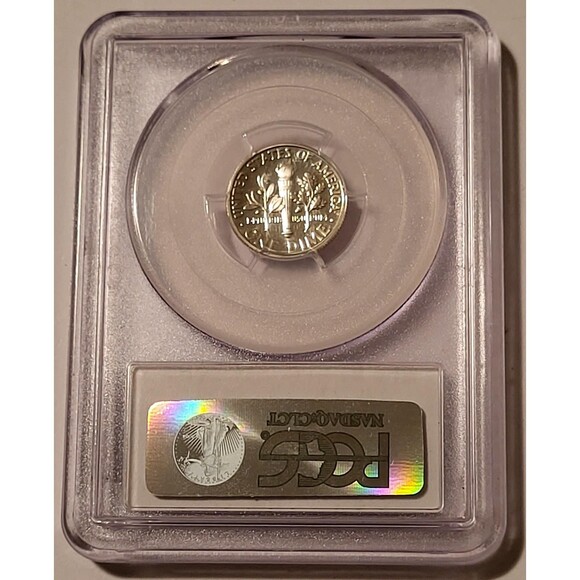 2000 S Silver Roosevelt Dime Proof PR70 DCAM PCGS - Picture 2 of 2